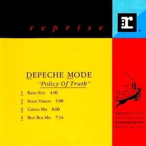 Policy of Truth [Radio Edit] - Depeche Mode