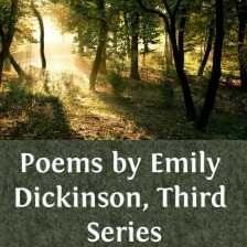 Parting - Emily Dickinson