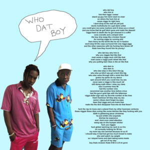 Who Dat Boy - Tyler, The Creator (Ft. A$AP Rocky)