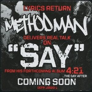 Say - Method Man