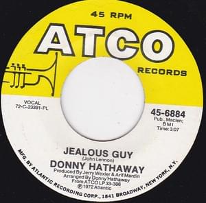 Jealous Guy - Donny Hathaway