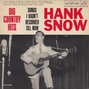 I’ll Go On Alone - Hank Snow