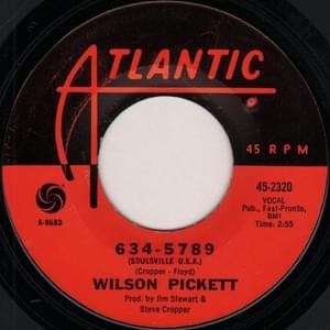 634-5789 - Wilson Pickett