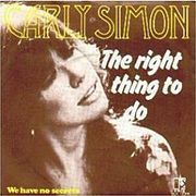 The Right Thing To Do - Carly Simon