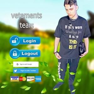 ​vetements tears - Lil Soda Boi