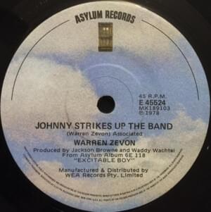 Johnny Strikes Up the Band - Warren Zevon