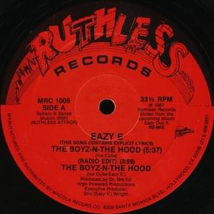 Boyz-N-The-Hood (Clean) - Eazy-E