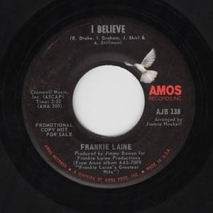 I Believe - Frankie Laine