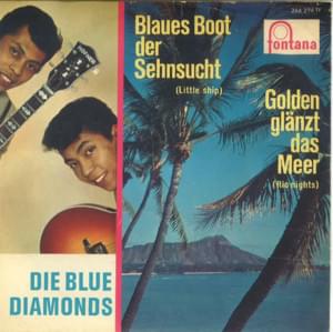 Blaues Boot der Sehnsucht - Blue Diamonds