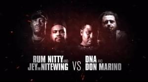 Rum Nitty & Jey The Nitewing vs. DNA & Don Marino - URLtv (Ft. DNA (Battle Rapper), Don Marino, Jey The Nitewing & Rum Nitty)