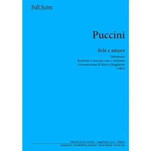 Sole e amore - Giacomo Puccini