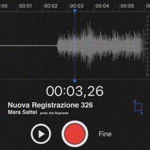 Nuova Registrazione 326 - Mara Sattei