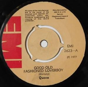 Good Old-Fashioned Lover Boy - Queen