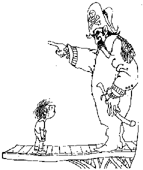 Pirate Captain Jim - Shel Silverstein