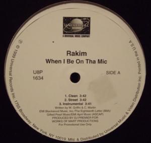 When I B on tha Mic - Rakim