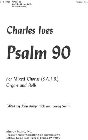 Psalm 90 - Charles Ives