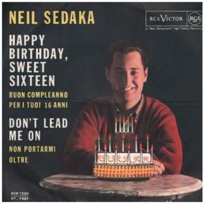 Happy Birthday Sweet Sixteen - Neil Sedaka