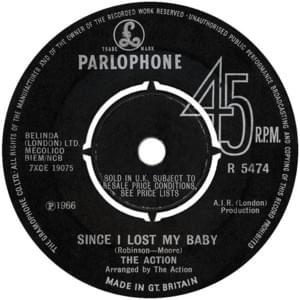 Since I Lost My Baby - The Action (UK)