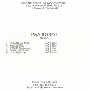 Bullets and Bread - Ima Robot