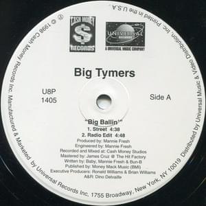 Big Ballin’ - Big Tymers