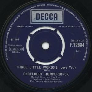 Three Little Words (I Love You) - Engelbert Humperdinck