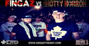 Shotty Horroh vs Fingaz - King of the Dot (Ft. Fingaz (Battle Rapper) & SHOTTY HORROH)