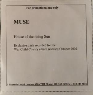 House Of The Rising Sun - Muse