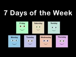 Days of the Week Song /7 Days of the Week Song - Kids Learning Tube