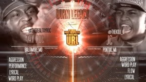 Tay Roc vs JC - URLtv (Ft. JC (Battle Rapper) & Tay Roc)