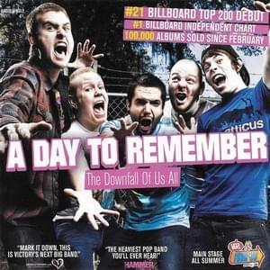 The Downfall of Us All - A Day to Remember