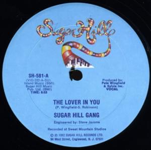 The Lover in You - Sugarhill Gang