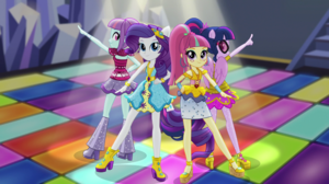 Dance Magic - Twilight Sparkle, Sunset Shimmer, Rainbow Dash, Apple Jack, Pinkie Pie, Rarity & Fluttershy (Ft. Andrea Libman, Ashleigh Ball, Kazumi Evans, Rebecca Shoichet & Shannon Chan-Kent)