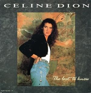 The Last to Know - Céline Dion