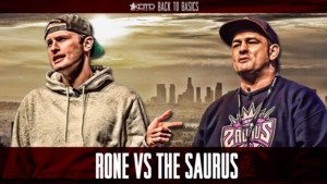 The Saurus vs Rone - King of the Dot (Ft. Rone & The Saurus)