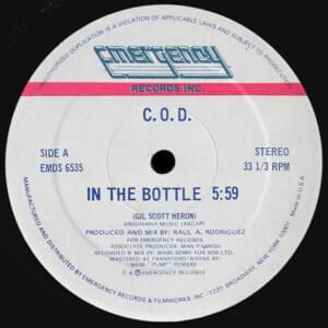 In The Bottle - C.O.D. (electro)