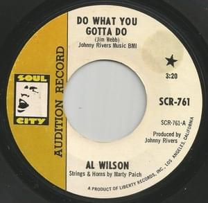 Do What You Gotta Do - Al Wilson