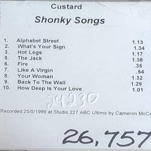 Alphabet Street - Custard