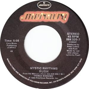 Mystic Rhythms - Rush