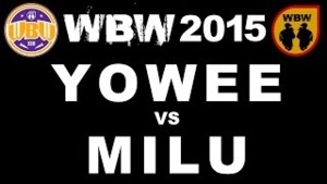 Finał 2015, grupa A: Yowee vs. Milu - WBW (Ft. Milu & Yowee)