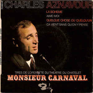 Quelque chose ou quelqu’un - Charles Aznavour