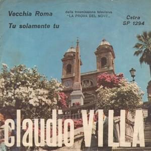 Tu, solamente tu - Claudio Villa