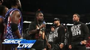 The Usos vs. The New Day - Smackdown Rap Battle 2017 - WWE (Ft. Big E (WWE), Jey Uso, Jimmy Uso, Kofi Kingston, Wale & Xavier Woods)