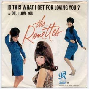 Is This What I Get for Loving You? - The Ronettes