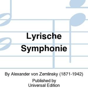 Mutter, der junge Prinz muß an unsrer Türe vorbeikommen - Alexander von Zemlinsky