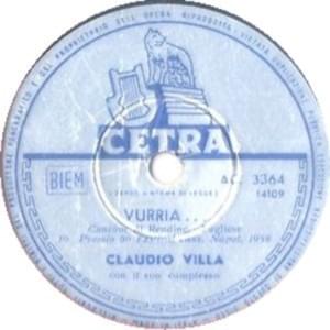 Vurria - Claudio Villa