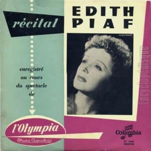 Avec ce soleil - Édith Piaf