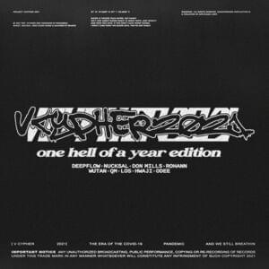 V CYPHER 2021 - VMC (Vismajor Company) (Ft. Deepflow (딥플로우), Don Mills (던밀스), 화지 (Hwaji), Los (로스), Nucksal (넉살), ODEE (오디), QM (KOR), Rohann (이로한) & WUTAN (우탄))