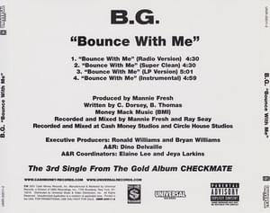 Bounce With Me - B.G.