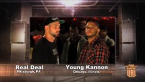 Real Deal vs. Young Kannon - URLtv (Ft. Real Deal)