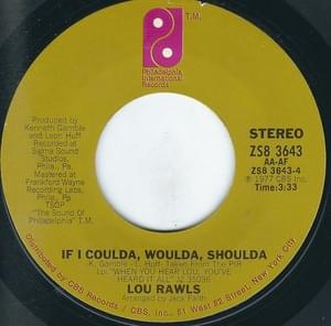 If I Coulda, Woulda, Shoulda - Lou Rawls